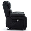 CHESTER DUAL MOTOR RISER ELECTRIC LEATHER RECLINER ARMCHAIR HEATED MASSAGE CHAIR