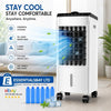 10L PORTABLE AIR COOLER FAN HUMIDIFIER 65W BEDROOM OFFICE COOLING UNIT