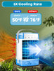 Portable Air Conditioner,5 in 1 Cooler,Mini Mobile 1600ML, White