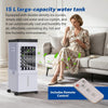 3 in 1 Portable Air Conditioner & Humidifier, 60cm Water-Cooled Air Conditioner