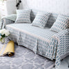 1 2 3 4 Seater Cotton Blend Chair Sofa Cover Couch Printed Slipcover Protector