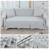 1 2 3 4 Seater Cotton Blend Chair Sofa Cover Couch Printed Slipcover Protector