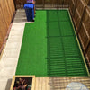 1 - 2m Wide 4mm Depth Artificial Grass Quality Garden Green Lawn Fake Astro Turf