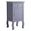 1 Door 1 Drawer Bedside Cabinet Nightstand Side Table Wooden Bedroom Furniture