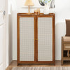 Dustproof Shoe Rack Shoes Storage Cabinet Stand Copboard Unit Organiser 2 Doors