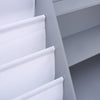 4-Tier Kids Wooden Bookshelf,5 Layer Sling Bookcase,Baby Storage Book Rack Grey