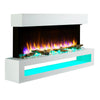 Wall Mounted Electric Fire with Log & Crystal Fuel Bed – Endeavour Fires Fenwick