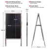Cafe A-Frame Chalkboard Sign Extra Large 40" Free Standing Board Easel Sturdy UK