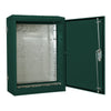 GRP Electric Enclosure Kiosk Cabinet Meter Box Housing,W700xH1000xD350mm,Green