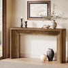 55-Inch Long Console Table Farmhouse Wooden Narrow Entryway Sofa Table for Foyer