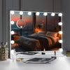Hollywood Light Up Vanity Mirror with Lights 15-LED Make Up Mirror Tabletop Wall