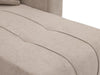 U-Shaped Corner Sofa Bed Symmetrical with Storage Velour Fabric FURYN U