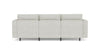 Nordinahoma Briana, White (Bouclé), Three Seater Sofa