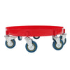 Heavy Duty 8-Wheel Drum Dolly Cart for 55 Gallon Barrel UK Warehouse