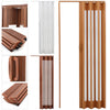 Internal Bi Folding Concertina Accordion Door PVC Sliding Divider Doors Bathroom