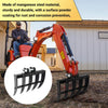Mini Excavator Attachment Mini Digger Rake 450mm / 25mm Pins Mini Grabber
