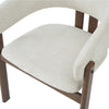 Dining Chairs Set of 2 w/ Linen Fabric & Sturdy Metal Frame for Dining, Living