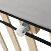 Upholstered Bed 3ft Single Bed Frame 90x190 cm Daybed with Trundle Bed Guest Bed