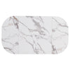 DINING TABLE AND CHAIRS SET MARBLE EFFECT DINING TABLE COMBINATION SPACE-SAVING
