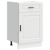 Kitchen Base Cabinet Porto White Engineered Wood