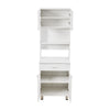 Farmhouse Sideboard Cabinet Kitchen Shelf for Microwave with Door Drawer Shelves