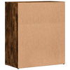 Smoked Oak Engineered Wood Sideboard - Modern Storage Cupboard/Highboard G6B8