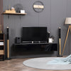 Floating TV Unit Stand Wall Mount Media Console w/ Storage Cupboards Refurbished