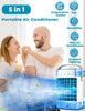 Portable Air Conditioner,5 in 1 Cooler,Mini Mobile 1600ML, White