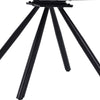 4PCS SWIVEL VELVET DINING CHAIRS ROTATABLE METAL LEGS KITCHEN CHAIRS MODERN GREY