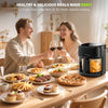 Air Fryer 5L Digital Large Transparent Multifunction Oven Cooker 1800W Oil Free