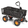 Garden Cart Trolley Trailer Truck Heavy Duty Steel 350kg Weight Limit