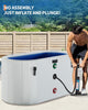 Ice Bath Tub for Athletes Water Chillers 248Gallon Inflatable Cold Plunge Tub