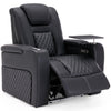 BROADWAY CINEMA 1,2,3,4 SEATER CHAIR BLACK / WHITE WITH TRAY AND WITHOUT TRAY