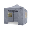 All Seasons Gazebos 3mx3m Heavy Duty Waterproof Pop up Gazebo 4 Side Walls
