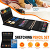 120 Colored Professional Artist Pencils Set Drawing Sketching Colouring Art Kit