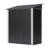5ft x 3ft Outdoor Storage Shed Steel Garden Shed Small Tool House with Door