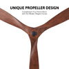 VONLUCE 52" Modern Ceiling Fan w Light & Remote 6 Speeds Reversible Motor 132cm
