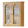 New Bathroom Cabinet With Shelf Wall Mounted For Bathroom wooden color Storage