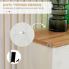 Slim Shoe Storage Cabinet with 3 Drawers and Adjustable Shelves for Hallway