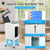 8-Liter Air Conditioner, Quiet Portable Air Conditioner, Fan Humidifier with
