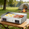 Commercial Electric Griddle Stainless Steel 73cm Full Flat Kitchen Hotplate 220V