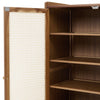 Dustproof Shoe Rack Shoes Storage Cabinet Stand Copboard Unit Organiser 2 Doors