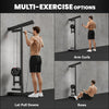 Wall Mounted Lat Pull Down Machine, Crossover Cable Machine for Home Gym