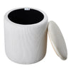Small Footstool Ottoman Shoe Changing Stool Padded Foot Rest Entryway Livingroom