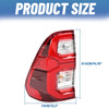 For Toyota For Hilux Revo Rocco SR5 2020+ Pair LED DRL Rear Tail Light Lamp UO