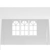 Garden Gazebo Marquee Party Tent Wedding Canopy Outdoor Green 9m x 3m White