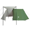 Camping Tent 3-Person Green Waterproof