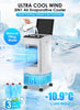 4-in-1 Portable Air Conditioner 60W Quiet Evaporative Cooling Fan