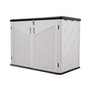 975L Outdoor Storage Box Garden Patio Plastic Chest Container Multibox with Base