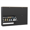 Vida Designs 4 Drawer Shoe Cabinet Hallway Storage Space Unit Shelf